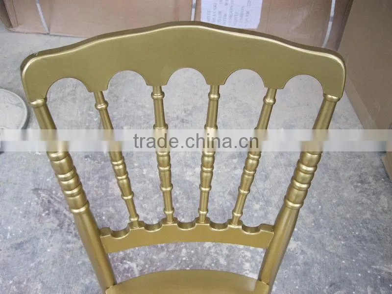 white wooden napoleon chair for wedding party rental