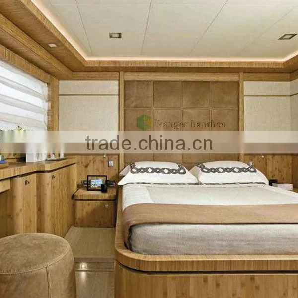 kanger vertical carbonized bamboo veneers cheap board for bedroom bedside cabinet