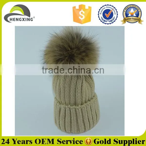 Wholesale Winter fur hat custom