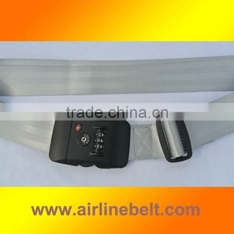 NEW Seatbelt orange luggage strap, top quality