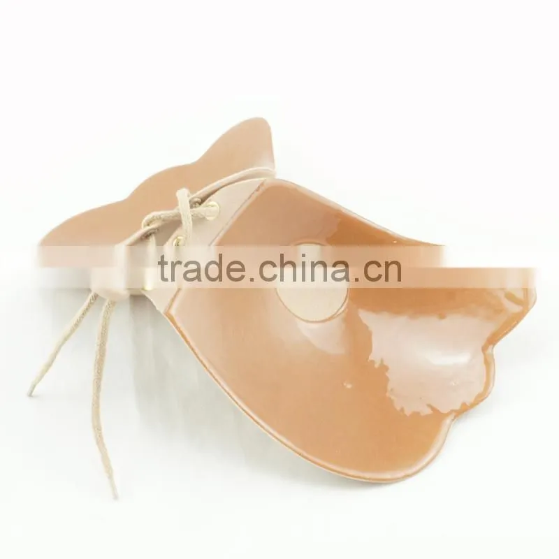 hot selling one with string invisible bra of angel-shape