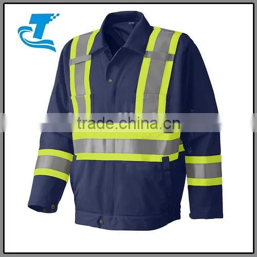 100%Polyester Waterproof Reflective Hi-vis Workwear