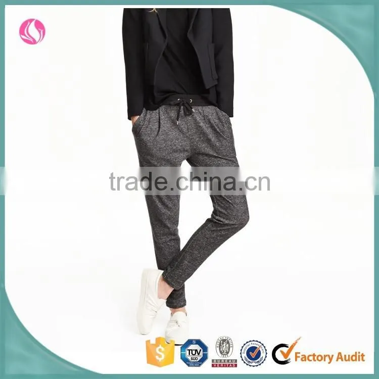 Crossfit Woman Jogger Pants Blank Pant Suits Ribbings Casual Pants