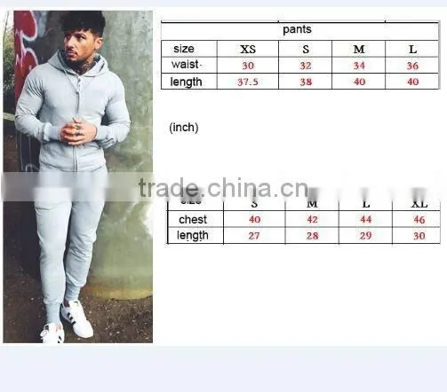 high quality tracksuit fitness sport set custom logo tracksuit
