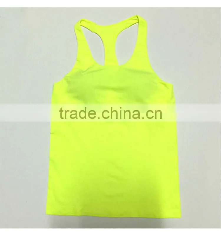 Women light color seamless underwear top