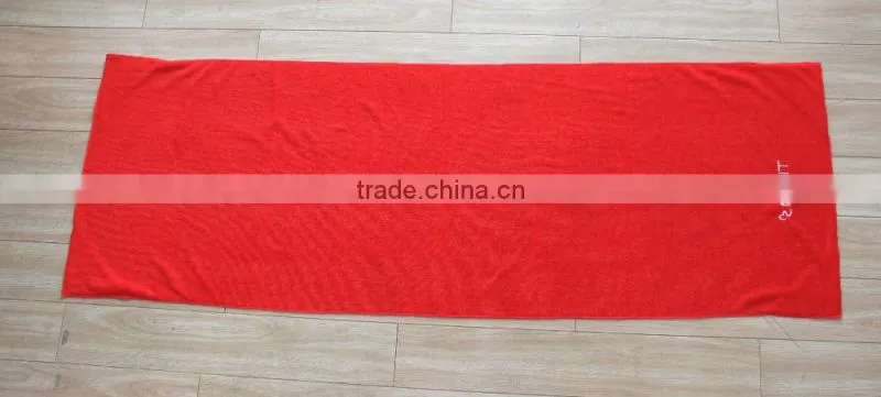 2017 hot sale super soft durable Anti-Slip microfiber Yoga mat towel