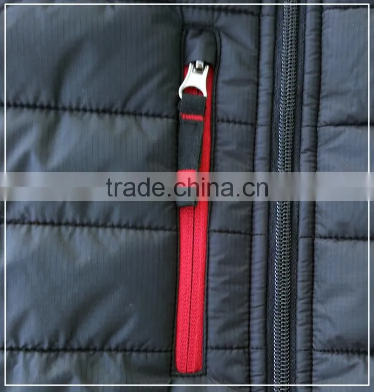 Mens softshell red sleeve sweater garments jacket knitted