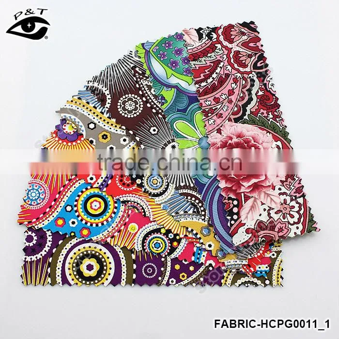 Synthetic Leather PU leather with artificial cotton fabric for clothing shoes bags