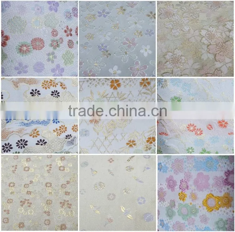 High Quality and Fashionable Brocade with various colors made in Japan
