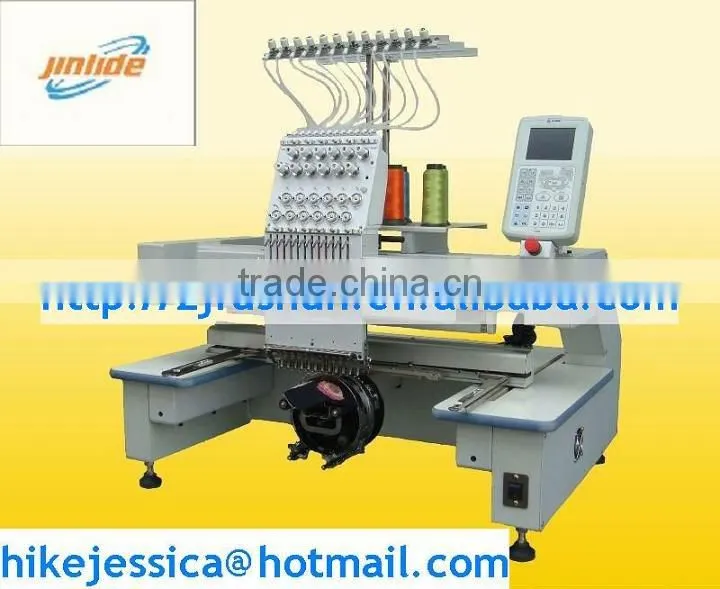 Cap with Cording and coiling Mixed computerized emboridery machine