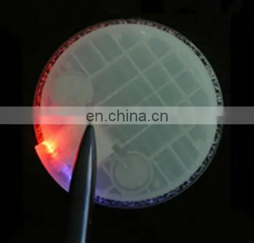 2015 Latest Design LED Colorful Coaster For Bar/Party New Year Gifts&Christmas