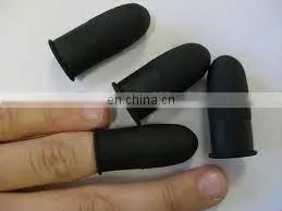 ESD Conductive Black Finger Cot