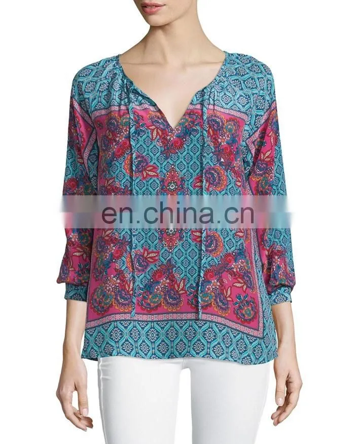 2016 turkish western tunic for women
