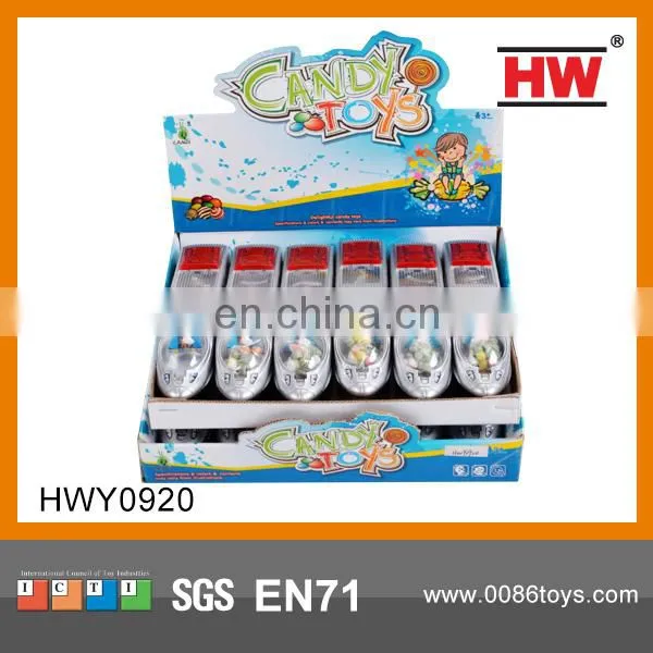 Sweet Candy Toys Plastic Promotional Toy Truck