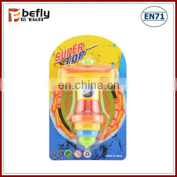 2 IN 1 plastic flying spinning toys with light