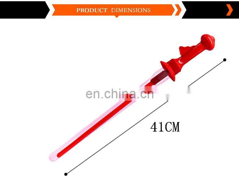 wholesale alibaba 41cm bubble stick kids outdoor toys with western sword model
