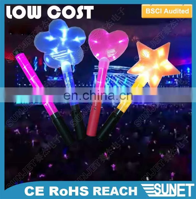 concert party eco-friendly led glowing in dark bigbang light stick