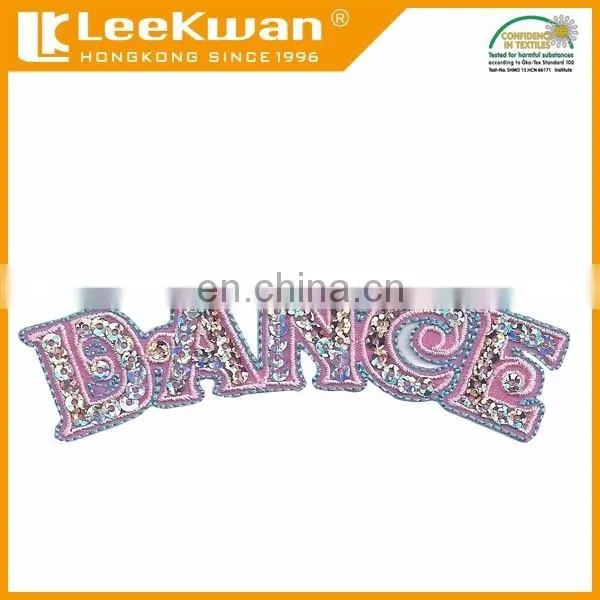 Mouse over image to zoom Pink Fuchsia Blue Dance Embroidery Applique Patch , Queen Silver Sequins