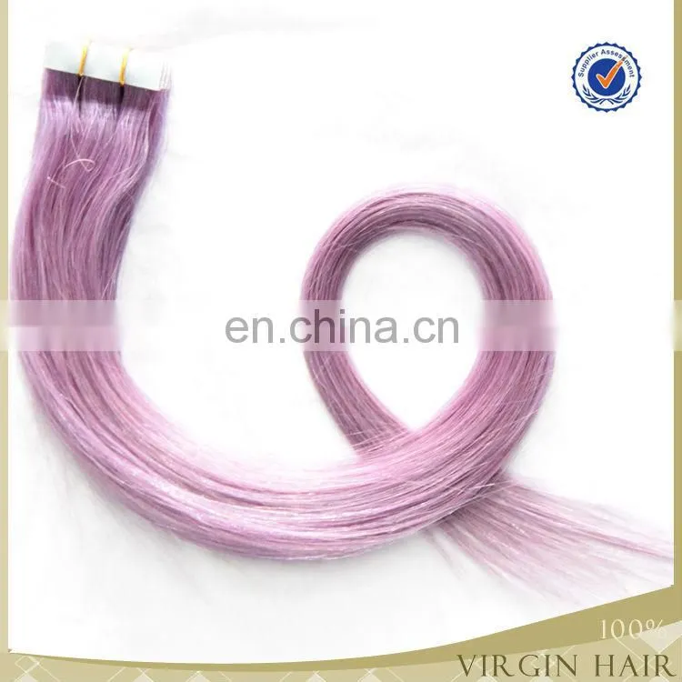 Double drawn tape hair extension Tape Remy Hair Extensions