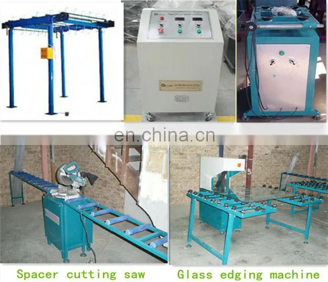 Aluminum spacer bar insulated insulating glass line
