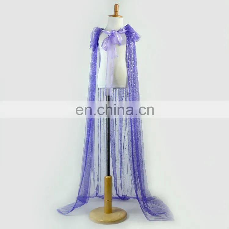 2019 Hot Sale Hot Pink Snowflake Capes Beautiful Girls Cape Dress Cape For Evening Dress Of Chiffon