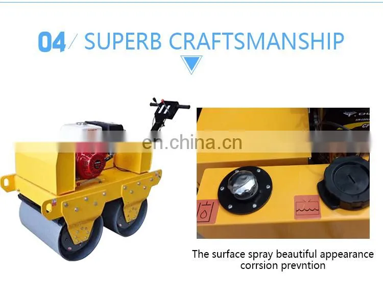 5% discount for mini new road roller price double wheel vibratory road roller for sale price