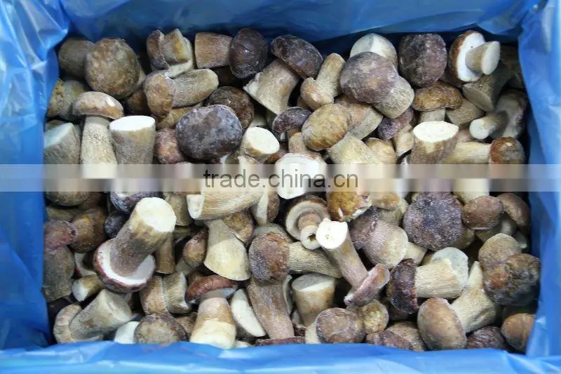 Frozen Boletus Edulis, whole, grade B, 4-6cm