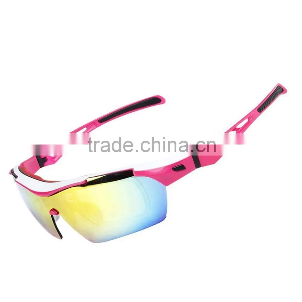Sports Sunglasses Polarized Anti-UV Cycling Glasses With 5 Interchangeable Lenses