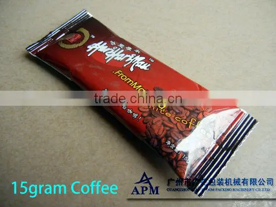 15gram stick coffee packing machine 2012.1211