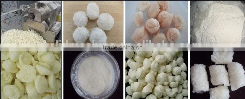 automatic high yield hot sale Modified corn starch machine