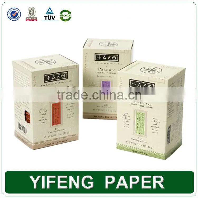 Wholesale Custom Tea Gift Chinese Green Tea Bag Packaging Box With Logo