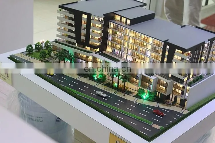 Construction scale model for marketing , beautiful house model