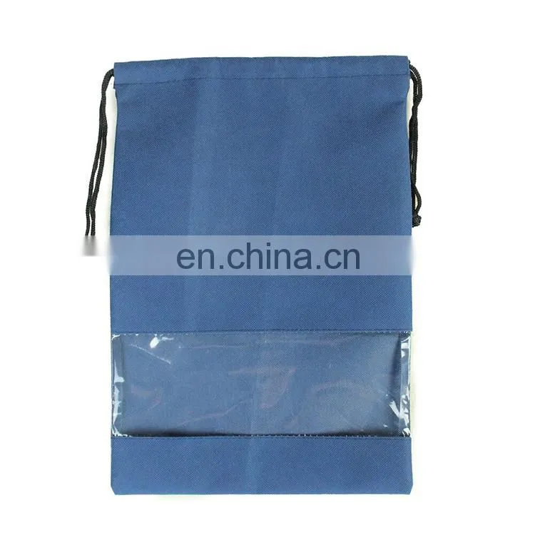 Customized Recyclable Non Woven Drawstring Shoe Bag Making Machine