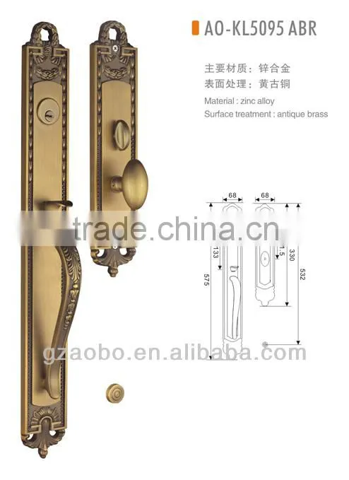 High Security Modern Style Nfc Door Lock