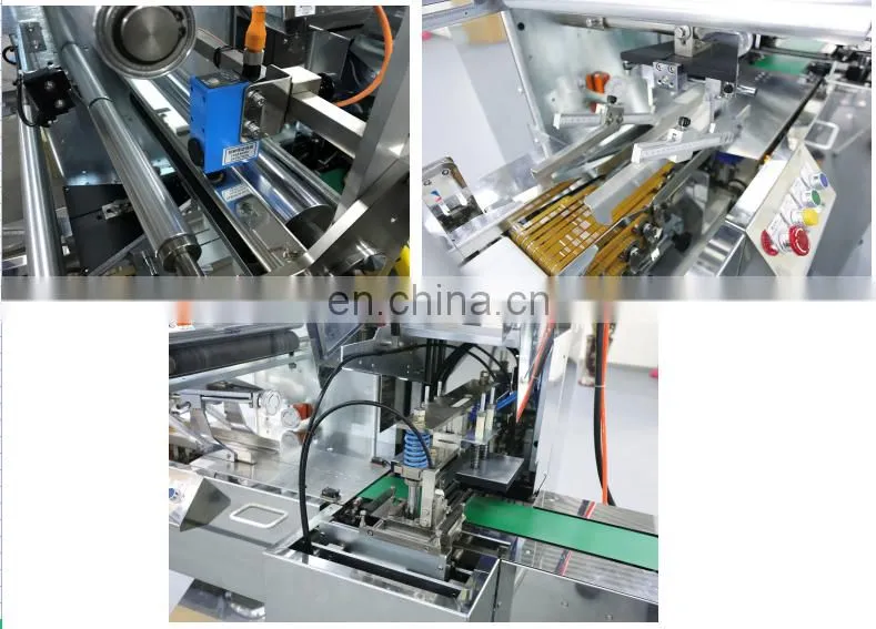 Horizontal automatic loaf, teacake, roll, toast, hot cross bun pillow packing machine flow wrapping machine