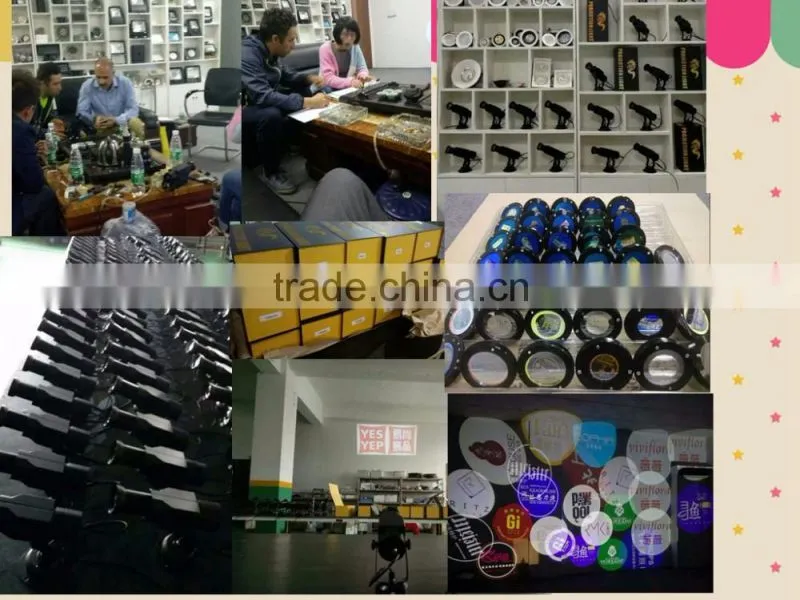 Gobo projector 10W 20W 30W gobo manufacture from china