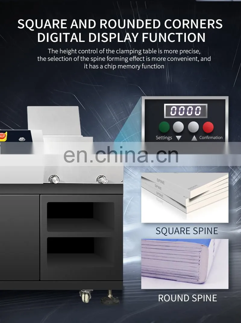 SPB-BM600P 2022 new design hot glue binding machine for a3 book
