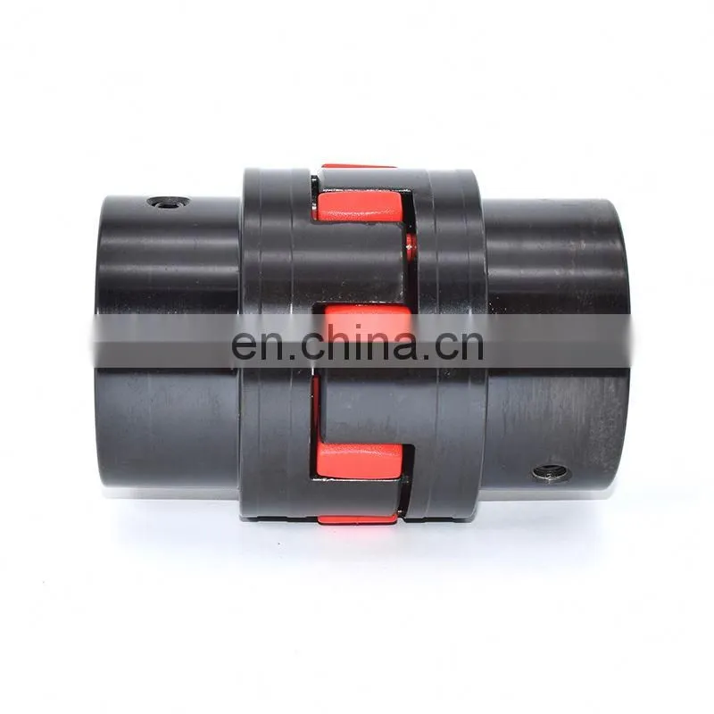 High Quality OEM Black Color flexible jaw-type Flexible Jaw shaft Coupling