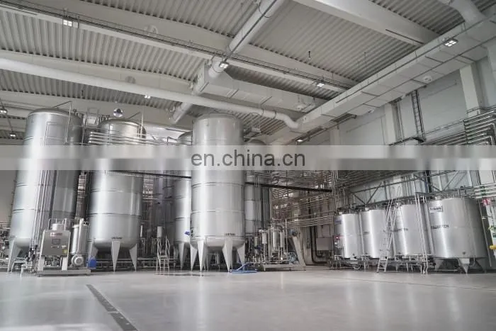 Shanghai Factory apple cider fruit juice wine vinegar fermentation tank machine production line processing plant