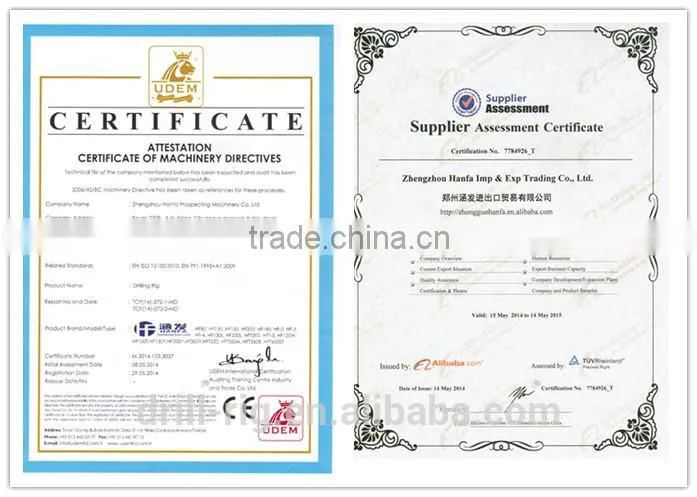 HF856A hydraulic rotary piling driver engineer oversea service ok for bridge rode foundation building