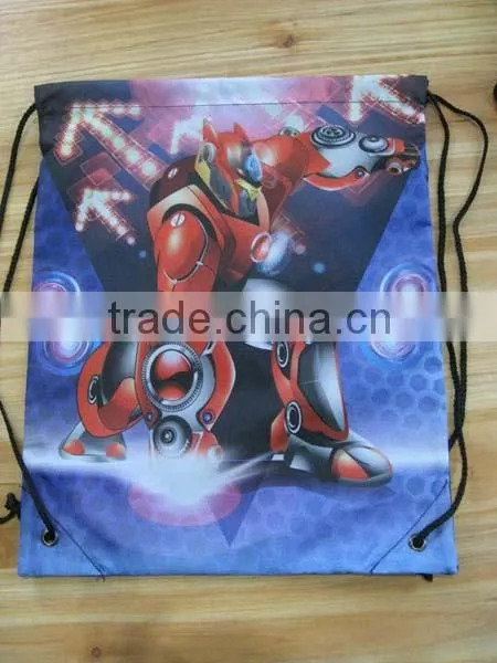 Manufacturer promotional kids drawstring shoe bag