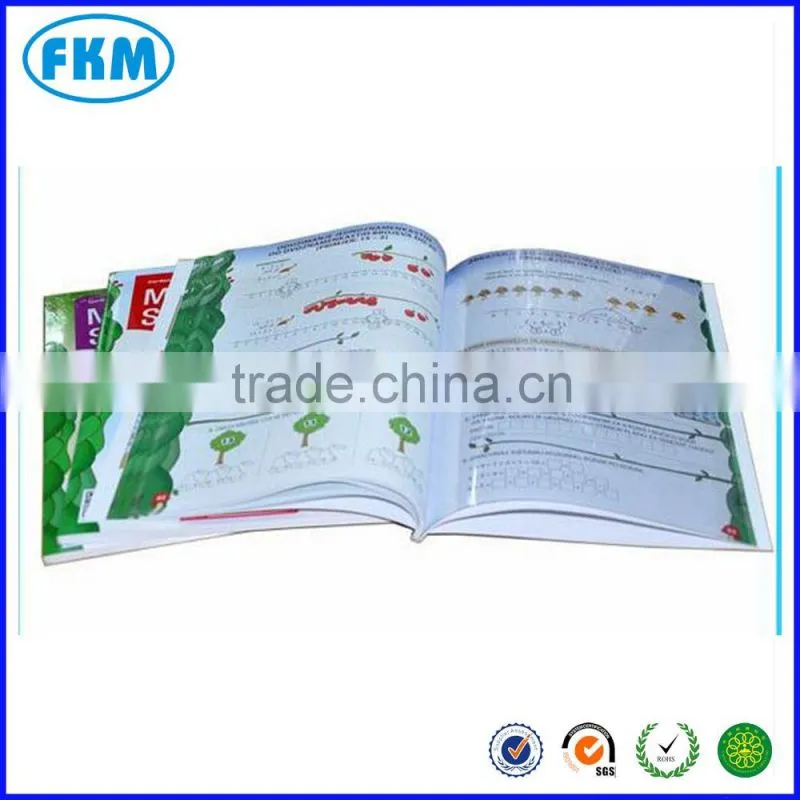 Custom Printing Booklet Catalogue Flyers Leaflet Brochure Magazine Coloring Book Brochure Printing in China