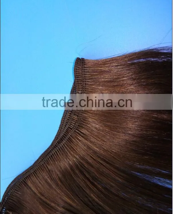 Human Remy hair Handtied hair weft