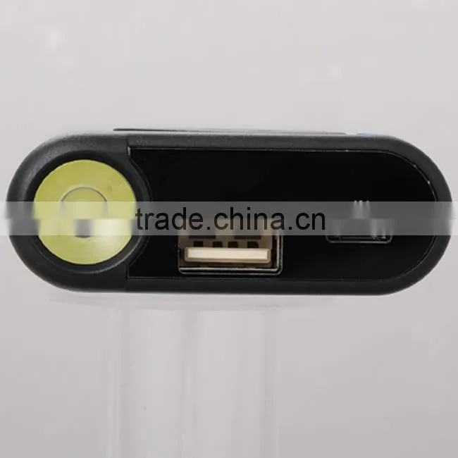 High capacity external backup battery with big LED Light for smartphone, MP005