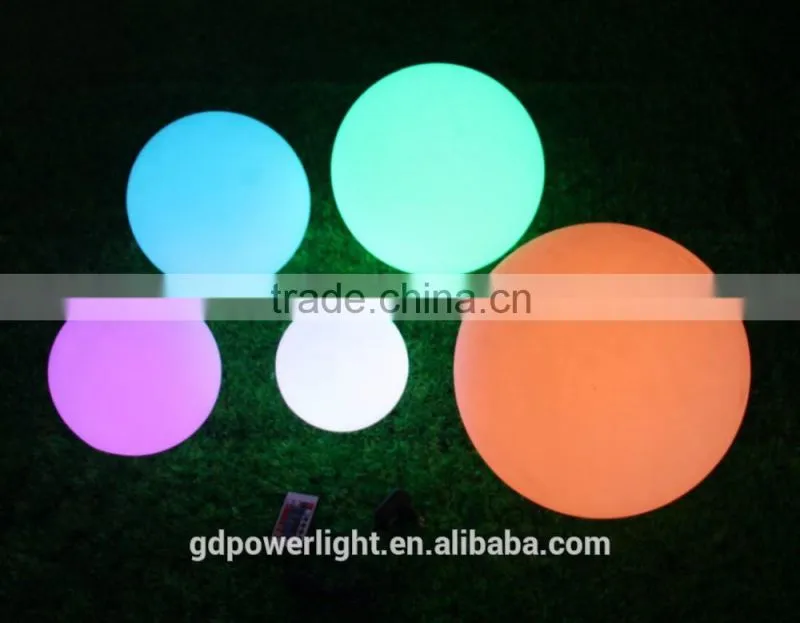 Rechageable LED ball with remote control model no. YXF-150E