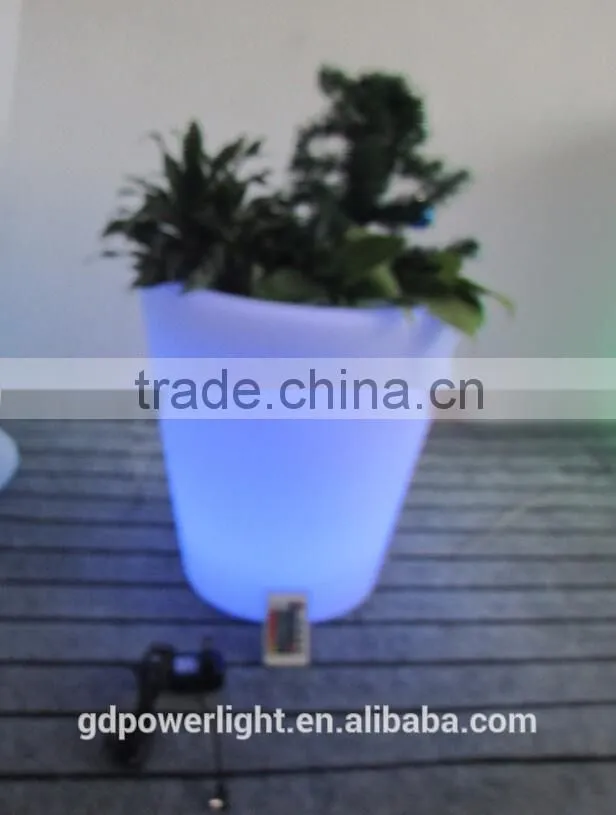 LED Flower pot and vases with remote control 3841A
