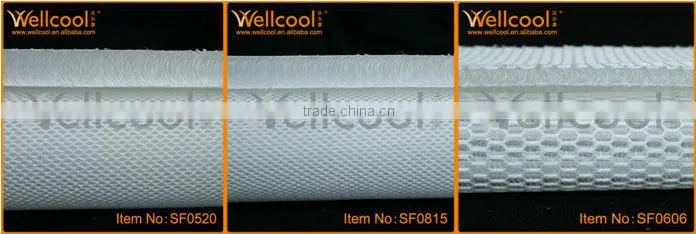Air-conditioning effect 3d spacer fabric cooling foldable mat