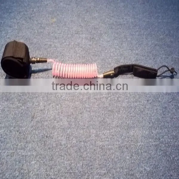 OEM BASF PU Surfboard Leash With Stainless Steel Swivel