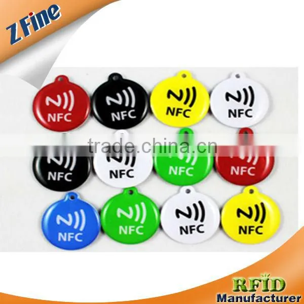 Drop Shaped Stone Pendant RFID exposy card for access control