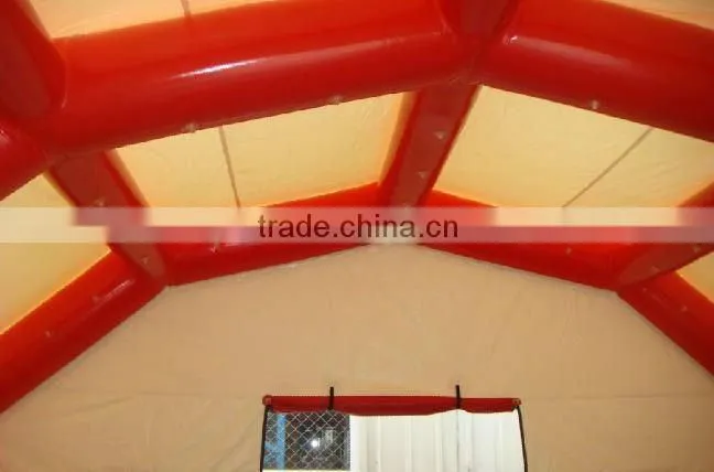 Red cross inflatable medical tent/ medical tents inflatable